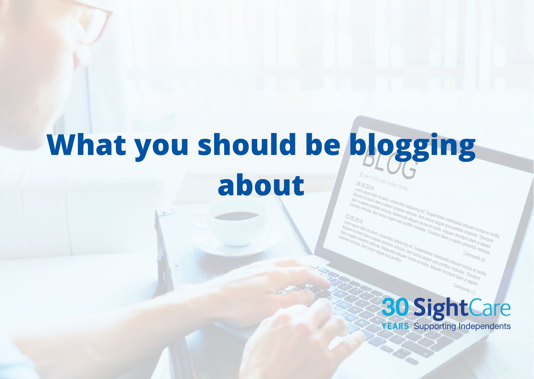 What opticians should blog about