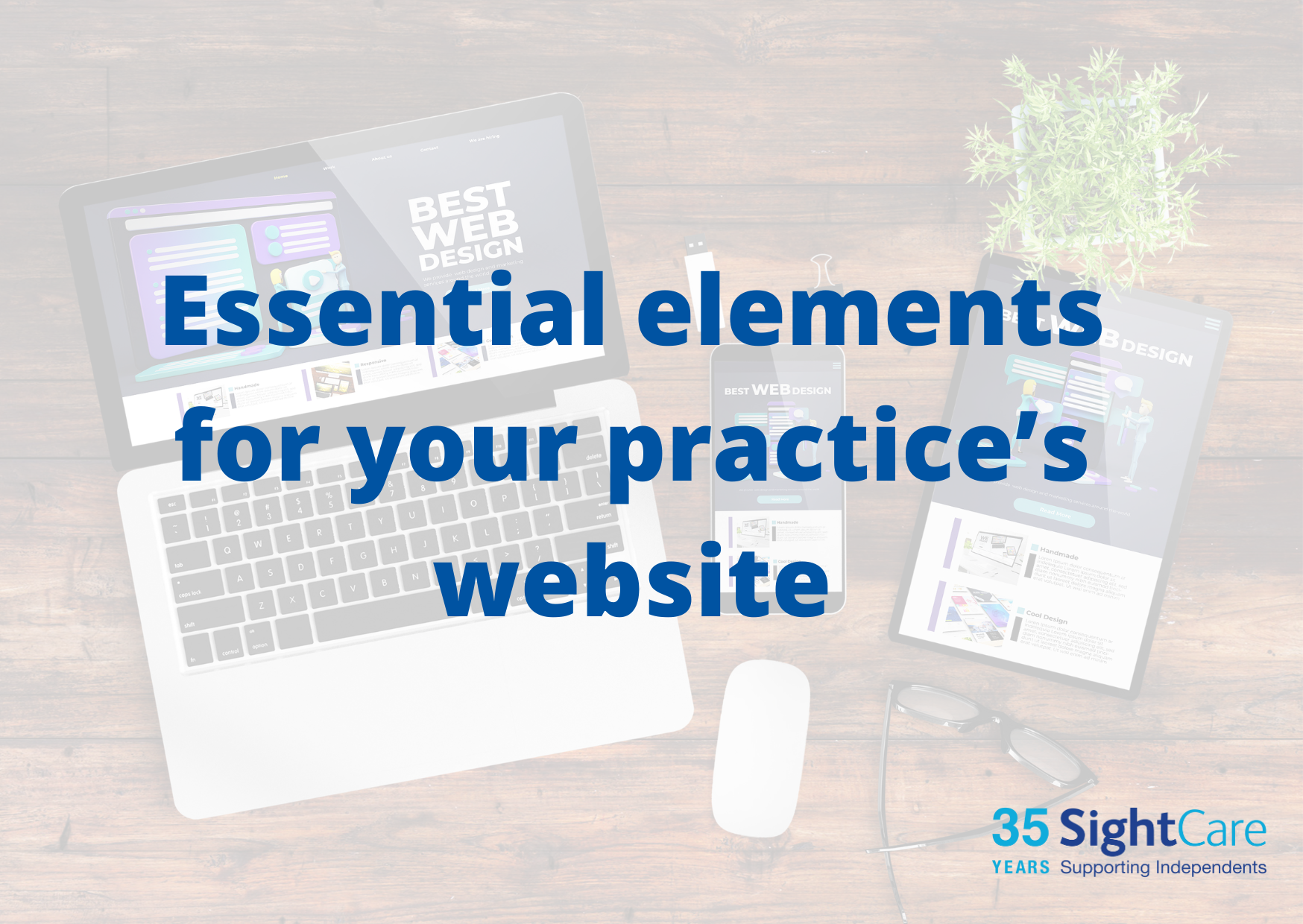 Essential elements for your practices website