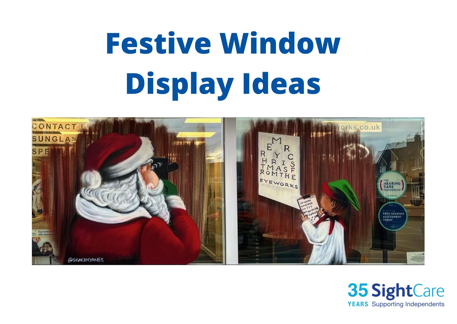 festrive window display ideas